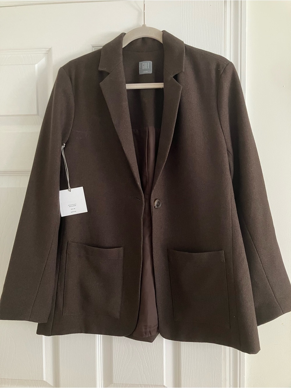 Lovely brown blazer NWT